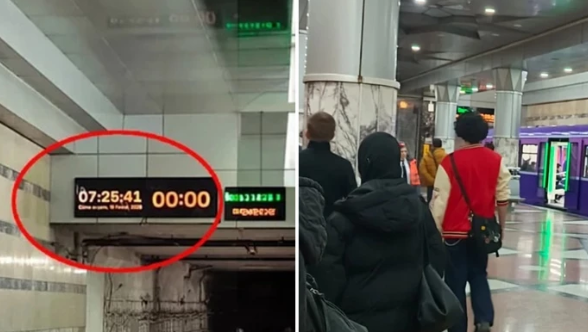 Утренний сбой в бакинском метро: пассажиры столкнулись с задержкой поездов
