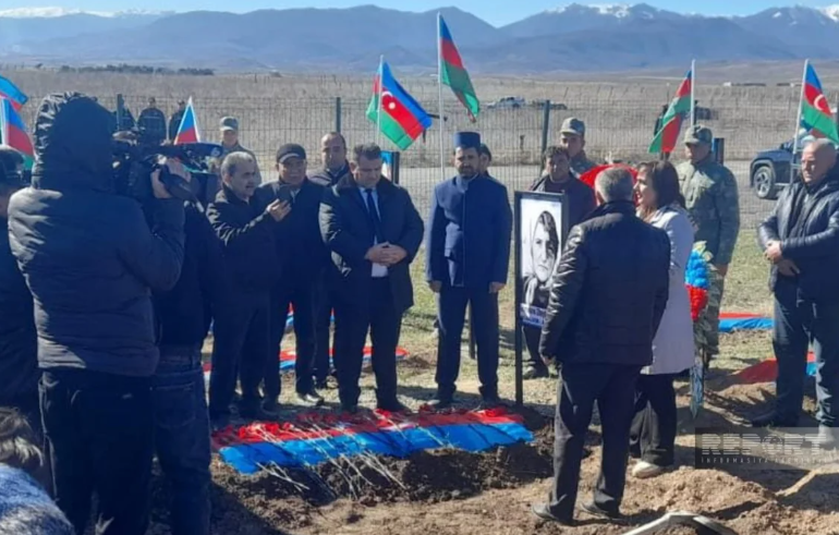 В Ходжалы похоронена считавшаяся пропавшей без вести 33 года шехид Зибейда Ахмедова