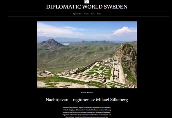 Документальный фильм о Нахчыване представлен в Diplomatic World Sweden