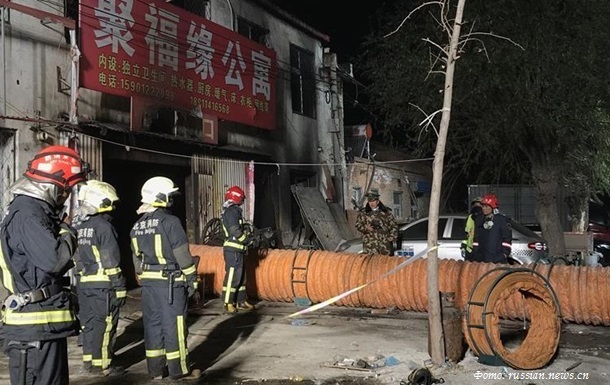 Пожар в Пекине: пострадали 19 человек 