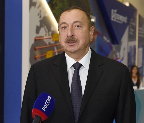 Ильхам Алиев ответил на вопросы телеканалов «Euronews» и «Россия-24»