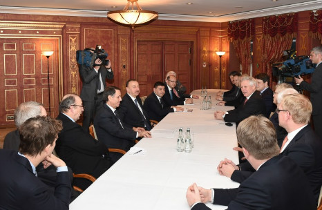 Ильхам Алиев встретился с депутатами Бундестага