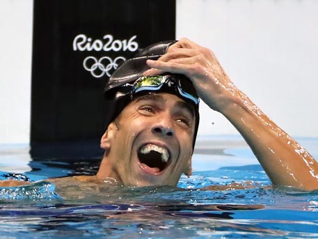  Фелпс завоевал 23-е золото Олимпийских игр
