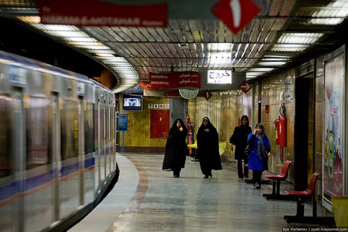 Взрыв в метро Тегерана
