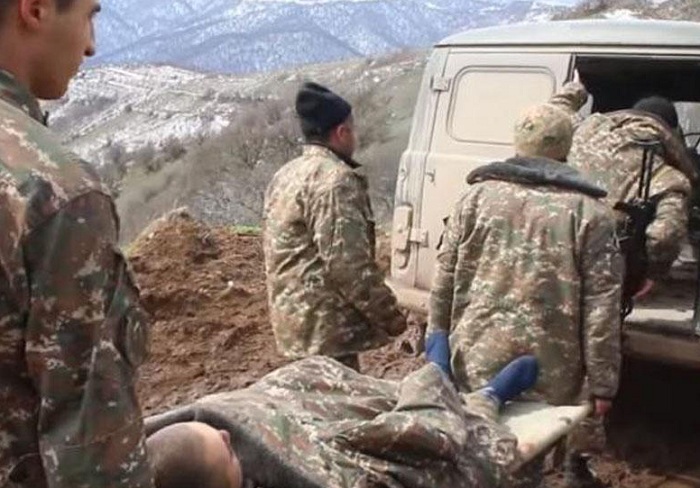В Карабахе уничтожен армянский военнослужащий(ВИДЕОНОВОСТЬ)