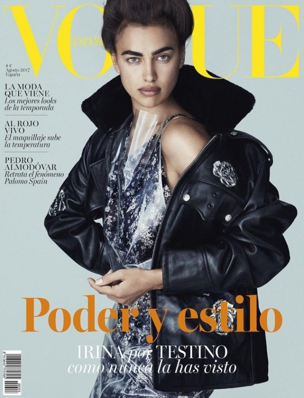 Ирина Шейк обнажилась для испанского Vogue