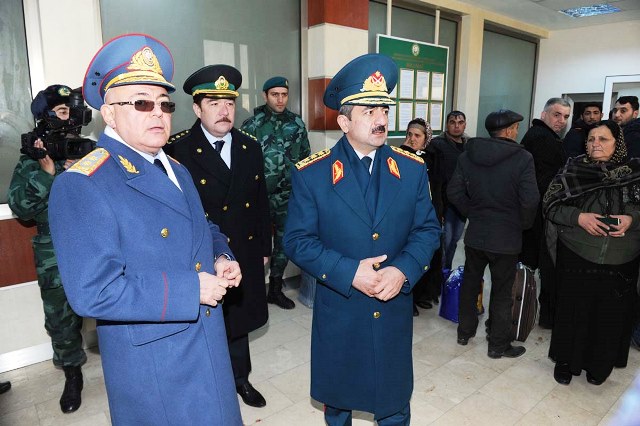 Эльчин Гулиев и Айдын Алиев провели инспекцию границы