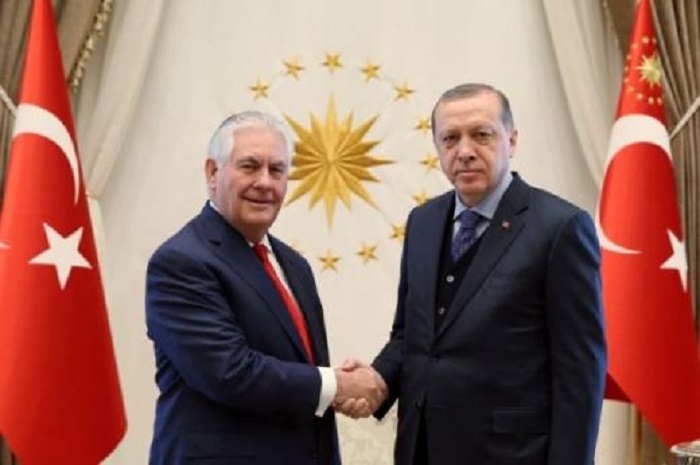 Эрдоган и Тиллерсон обсудили борьбу с терроризмом и выдачу Гюлена