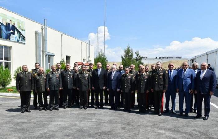 Ильхам Алиев об армии