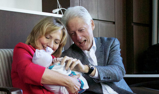Хиллари Клинтон стала бабушкой во второй раз