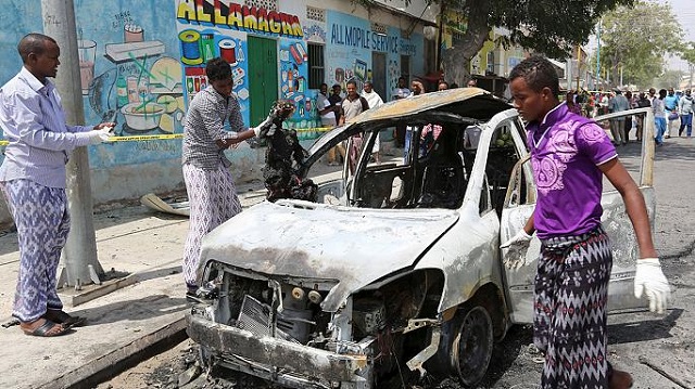 Взрыв в столице Сомали, погибли 34 человека