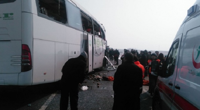 ДТП в Игдыре: погибли 5, пострадали 26 граждан Азербайджана- ОБНОВЛЕНО-ВИДЕО