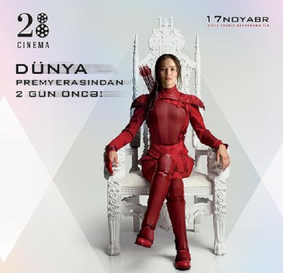 В 28 Cinema состоялся грандиозный показ  фильма «Голодные игры.Часть 2» - ФОТО