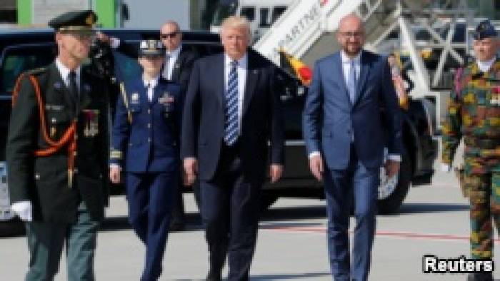 Трамп прибыл в Брюссель на саммит НАТО