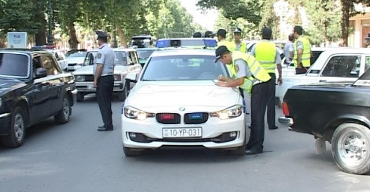 Рейд ГУДП в Баку: оштрафованы 350 водителей