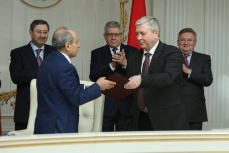 Азербайджан и Беларусь подписали протокол - ФОТО