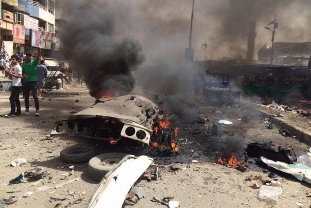Взрыв в Багдаде, 12 погибших