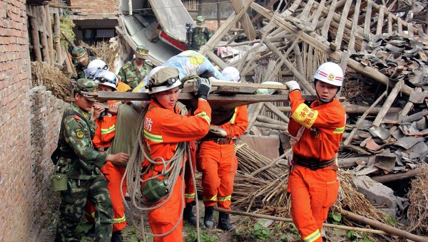 Число жертв землетрясения в Китае возросло до 24