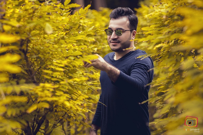 Азербайджанский певец представил новую фотосессию