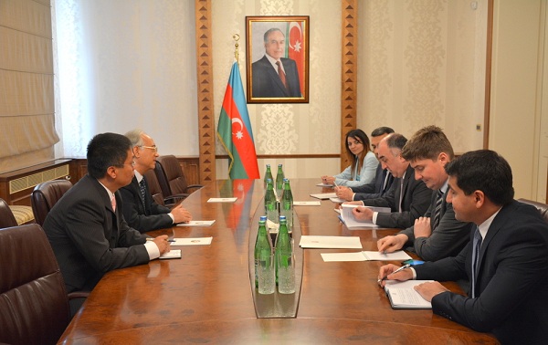 Мамедъяров принял посла Китая в Азербайджане