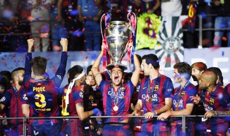 "Барселона" в пятый раз завоевала Суперкубок УЕФА 
