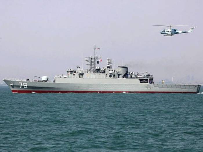 Два корабля ВМС Ирана вышли в открытое море для защиты иранских судов