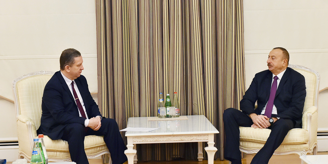 Ильхам Алиев принял делегацию из Украины - ОБНОВЛЕНО