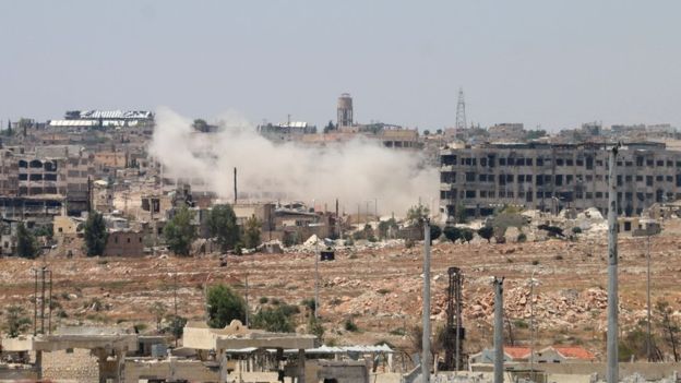 Сирийская армия перешла в наступление в Алеппо