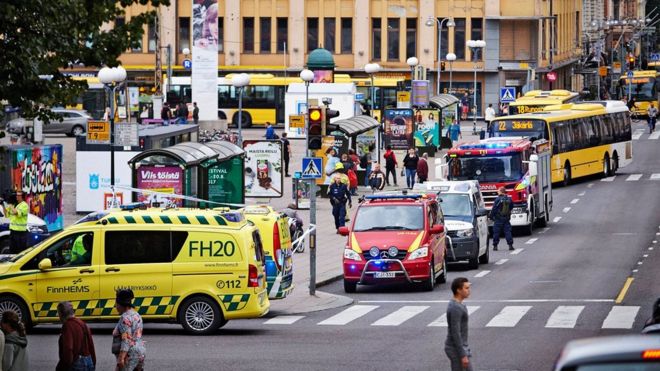 Финская полиция назвала нападение в Турку терактом