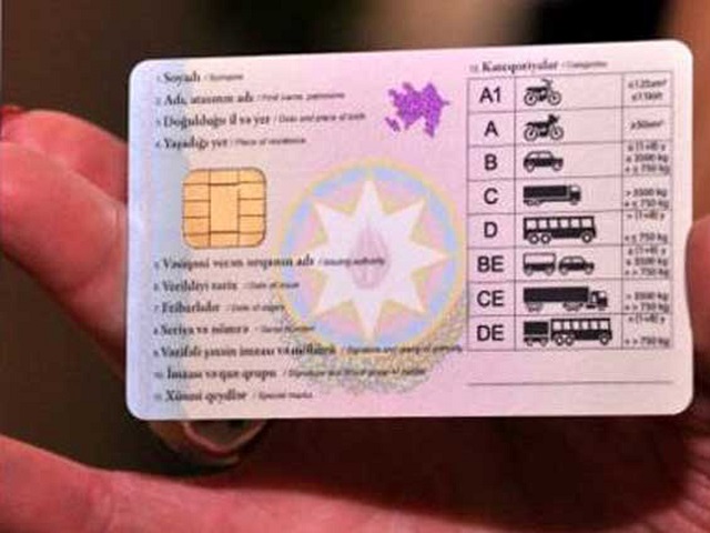 В Азербайджане будут выдаваться специальное водительское удостоверение