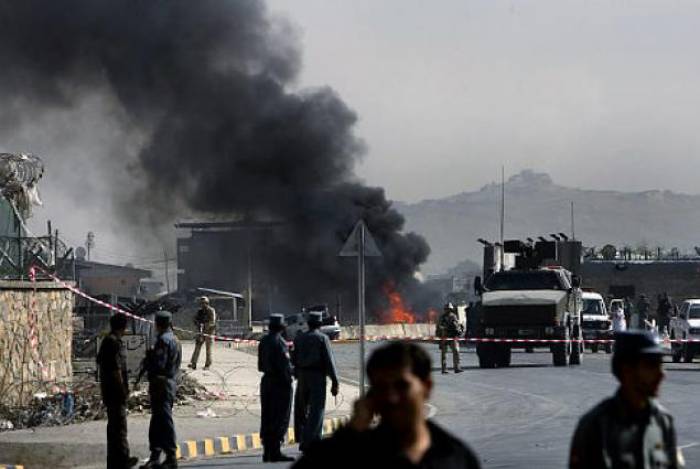 От взрыва в Кабуле пострадало здание посольства Турции