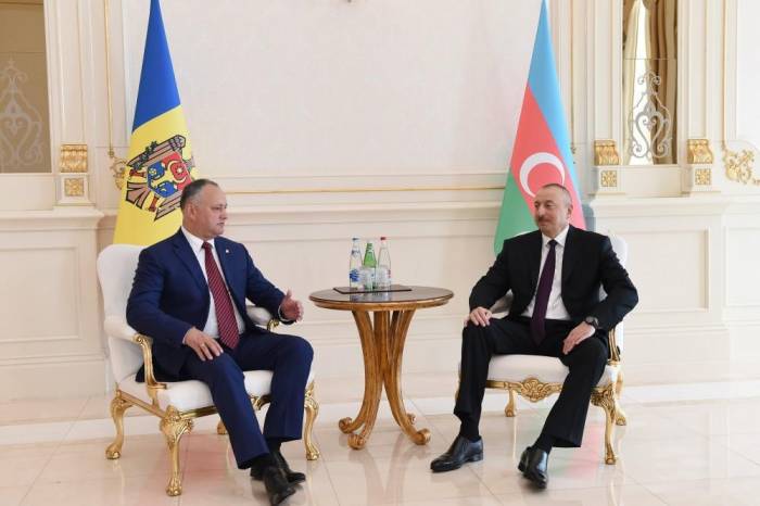 Завершился визит президента Молдовы в Азербайджан