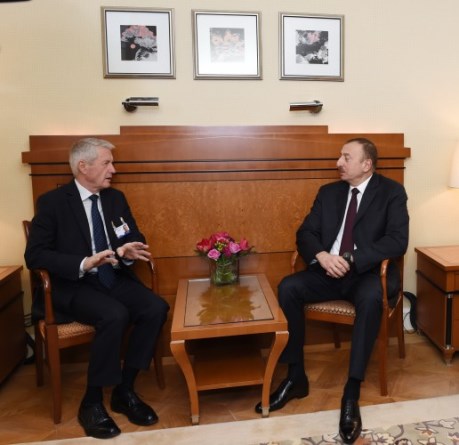 Ильхам Алиев встретился в Мюнхене с генсеком Совета Европы