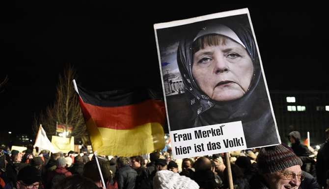 В Дрездене протестуют против исламизации Европы