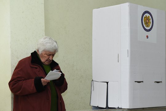 40 процентов армян не поверили в избирательный процесс