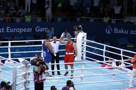 Баку - 2015: Азербайджанские боксеры вышли в полуфинал - ОБНОВЛЕНО
