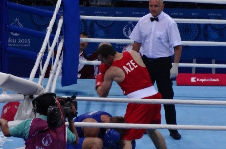 Баку-2015: Два азербайджанских боксера прошли в 1/4 финала 