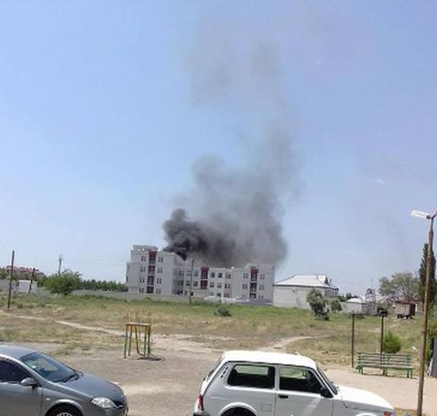 Пожар в евлахской больнице потушен(ОБНОВЛЕНО)