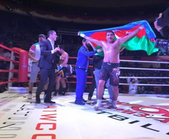Азербайджанский спортсмен нокаутировал армянина