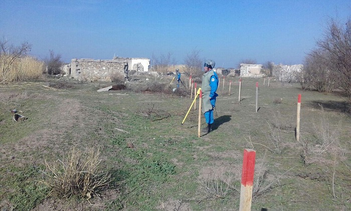 В Джоджуг Марджанлы продолжается разминирование территорий - ФОТО 
