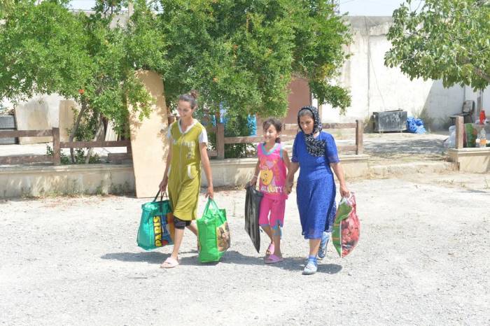 Жители возвращаются в родные очаги в Джоджуг Марджанлы(ФОТО)