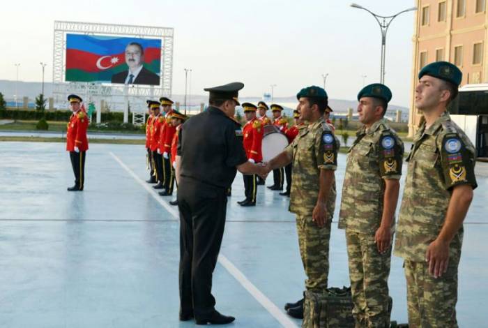 Азербайджанская группа миротворцев отправлена в Афганистан
