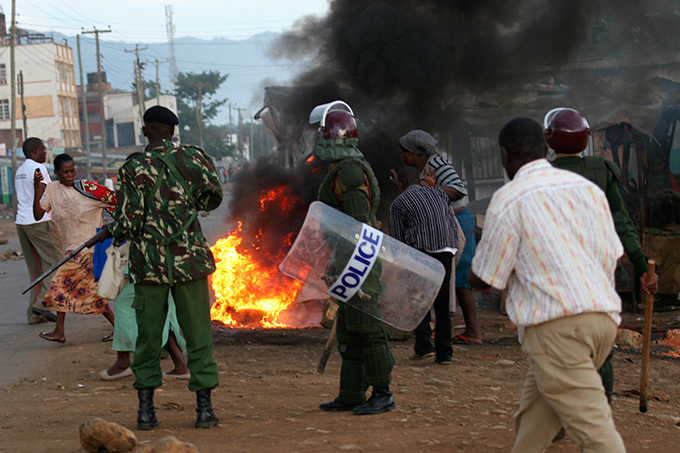 Беспорядки в Кении