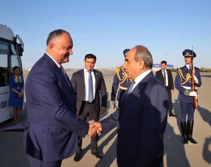 Президент Молдовы прибыл в Азербайджан(ОБНОЛЕНО)