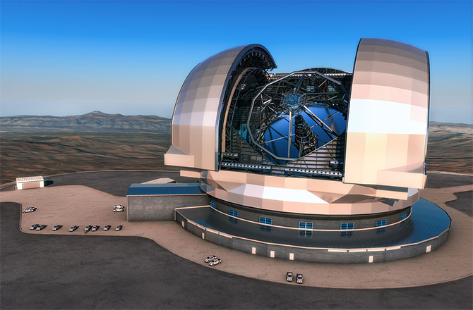 В Чили строят самый большой телескоп в мире