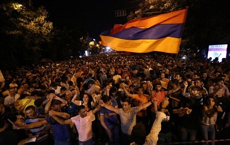 Митинг в Ереване завершен