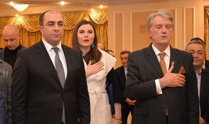Ющенко и Тагиев высказались о ситуации в Донбасе и Карабахе (ФОТО)
