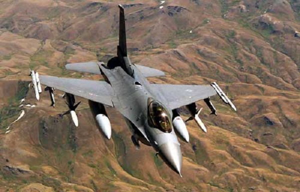 В Греции разбился истребитель F-16-