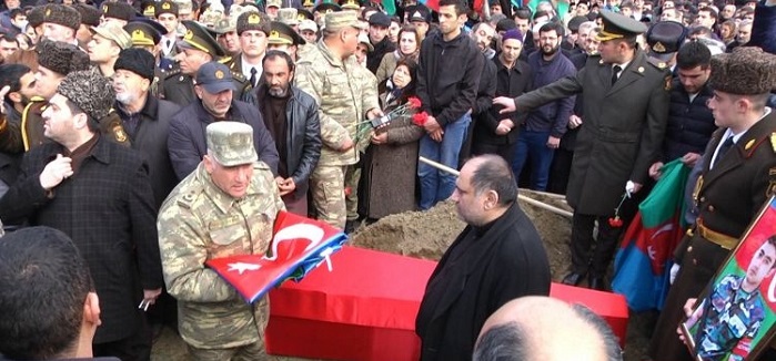Шехид Закир Джафаров похоронен в Баку - ФОТО