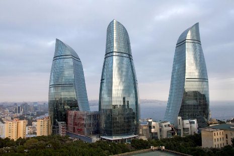 В Баку презентуют 3D-копию Flame Towers